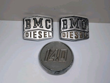 Recasts Vintage BMC Diesel hood emblem Plates J Fray Limited & Other 140 Cast