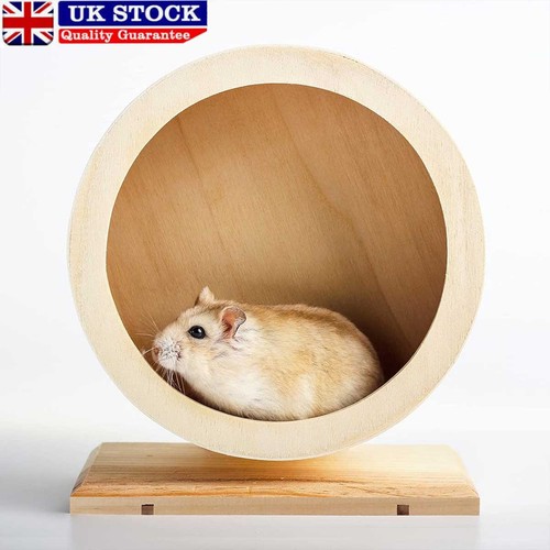 Silent wooden hamster wheel - silent,