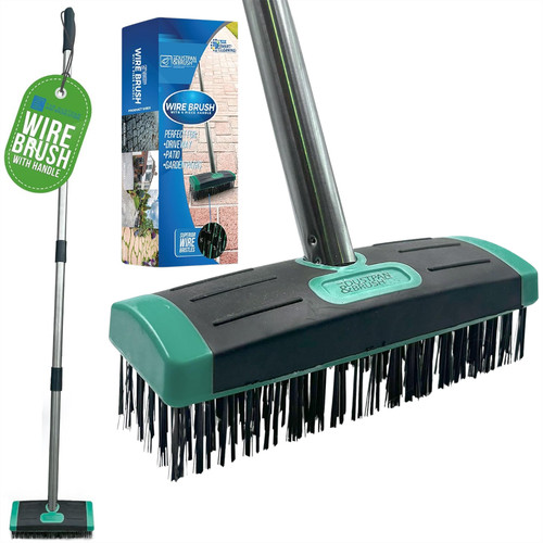 Heavy duty wire broom - broom, brush