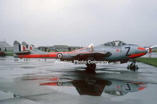 Raf catcs havilland - havilland, vampire