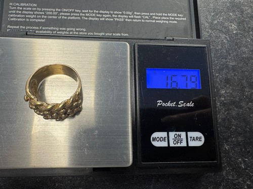 Keeper ring 9ct gold - keeper,