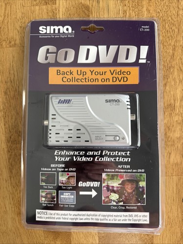 New sima dvd - new!, go