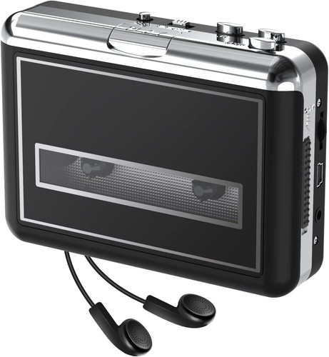 Portable cassette player - cassette, to