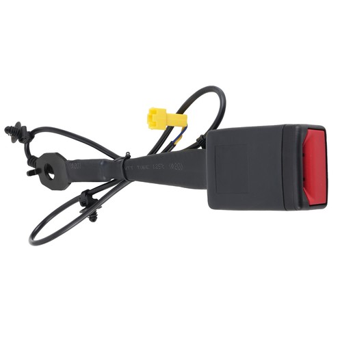 Front seat belt buckle - front,