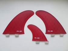 MR TWIN FIN + trailer HEXCOMB CORE surfboard fibreglass set x 3 FCS compatible