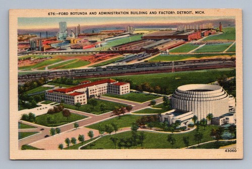 Vintage michigan postcard - michigan,