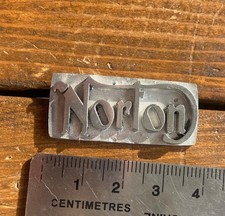 Pewter Norton Script Lapel Pin