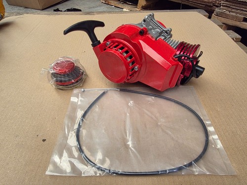 Mini moto dirt bike - red, 50cc