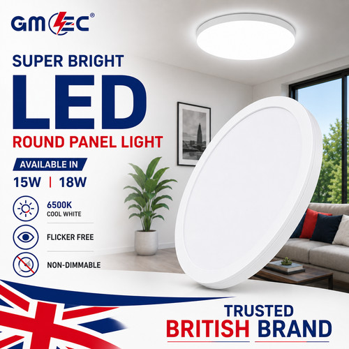 Led ceiling panel light round - led,
