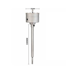 30-100mm Shank 330mm Carbide