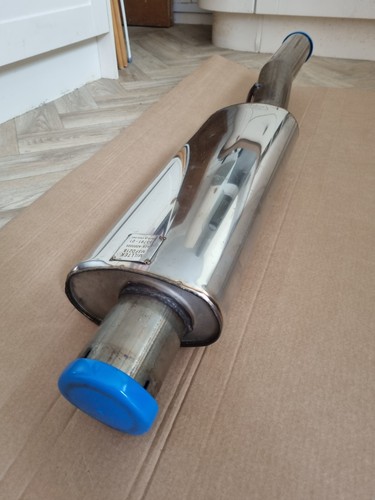 Miltek exhaust resonator box - exhaust,