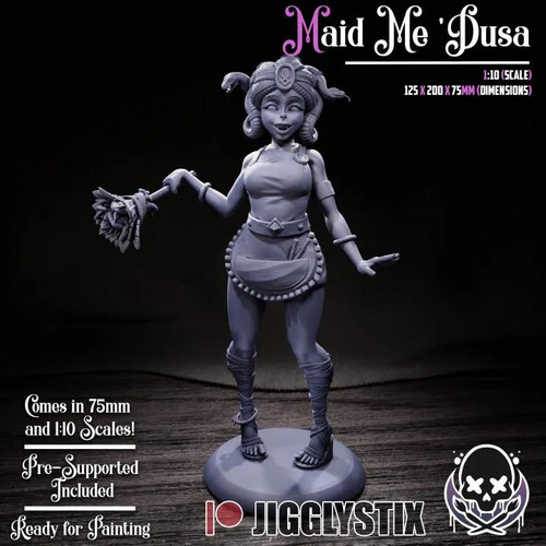 Maid medusa jigglystix - jigglystix, 1:10