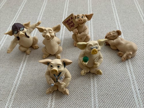 Pigtails pigs ornaments