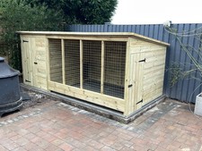 TANALISED DOG KENNEL AND RUN
