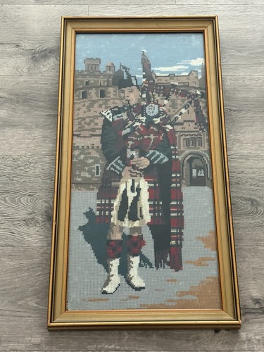 Vintage framed scottish - framed,