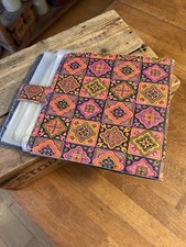 Vintage 1960’s 1970's 7” Vinyl Singles Carry Case / Holder Pink / Orange– Retro!