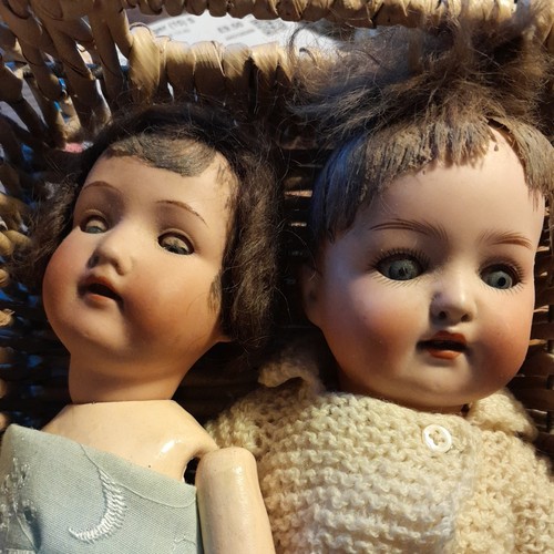 Antique german bisque dolls - german,