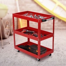 3 Tier Tool Trolley Storage