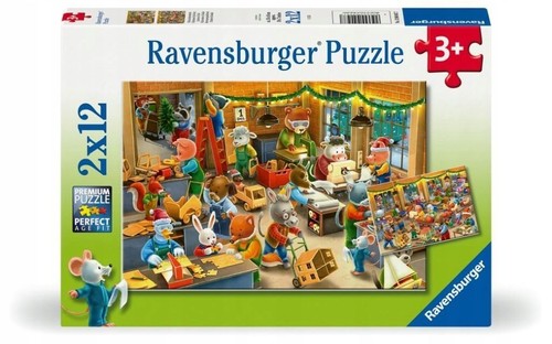 Ravensburger 2x12pc - , 2d