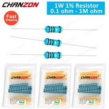 50pcs 1W Watt 1% Metal Carbon