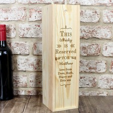 Personalised Engraved Wooden