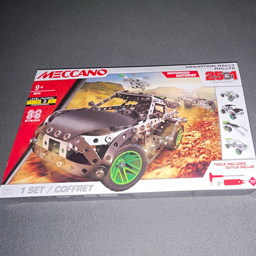 Meccano stem mountain rally - mountain,