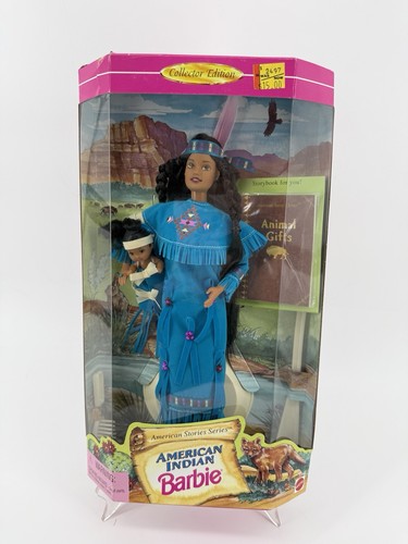 1996 american indian barbie - 1996,