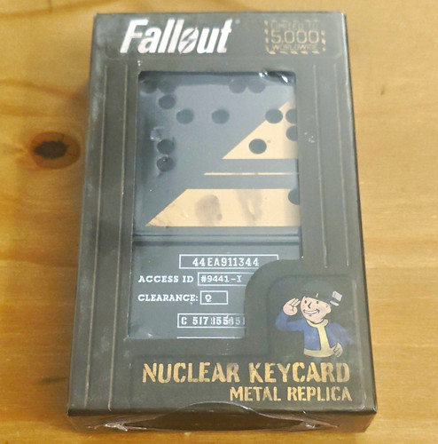 Fallout nuclear keycard metal - fallout,
