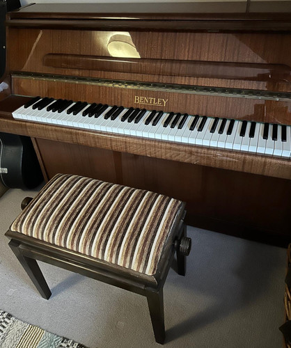 Bentley upright piano - bentley,