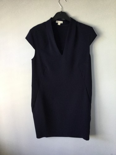 Whistles paige navy - dress, uk