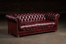 Vintage Tufted Leather