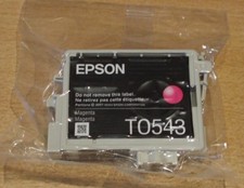 GENUINE EPSON T0543 Magenta cartridge ORIGINAL FROG vacuum sealed R800 R1800 ink