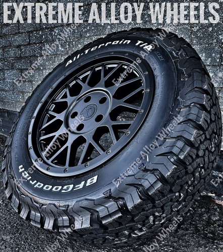 Black at4 alloy wheels - 16",