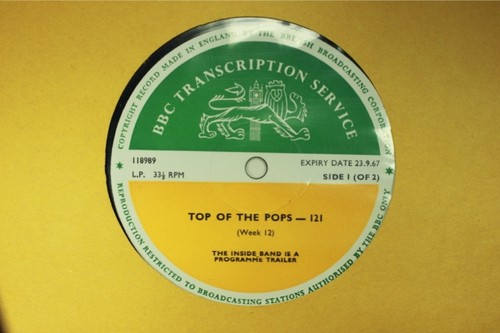 Bbc 121 transcription disc top - 121,