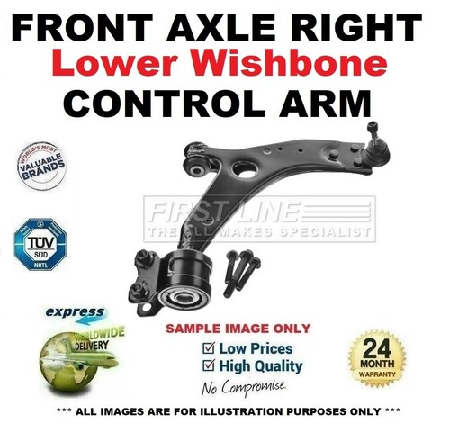 Front axle right - front, lower