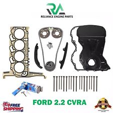 FORD RANGER FOCUS 2.2 CVRA TIMING COVER CHAIN KIT WITH ENGINE REBUILD KIT PARTS
