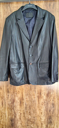 Jeff banks men black leather - jeff,