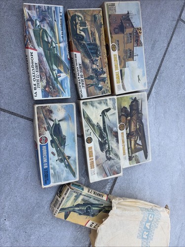 Vintage airfix model kits - airfix,