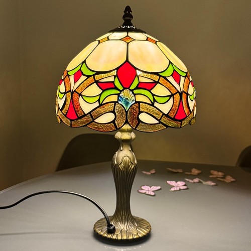 Antique tiffany style table - style,