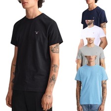 GANT Mens T Shirt Crew Neck