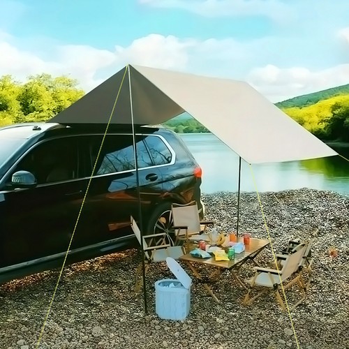 Portable car awning - car, shelter