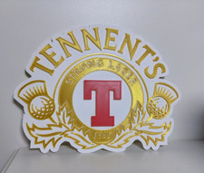 Tennents bar sign man - bar, cave