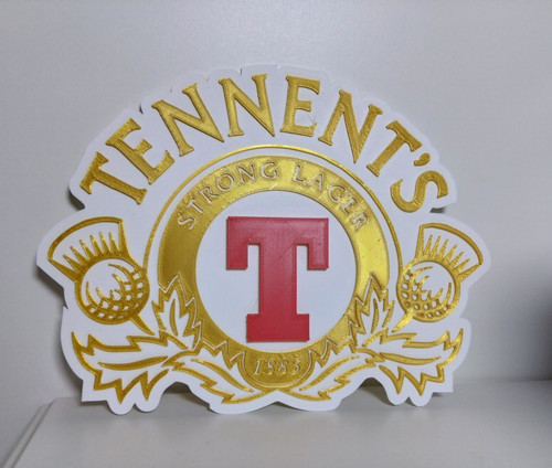 Tennents bar sign - tennents,