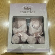 TOTES TOASTIES MULE SLIPPERS 