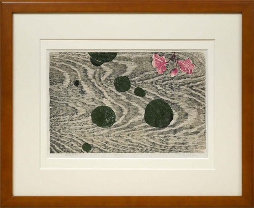 Shiro ozaki japanese woodblock - shiro,
