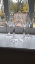  Crystal Hock Glasses Set Of 4