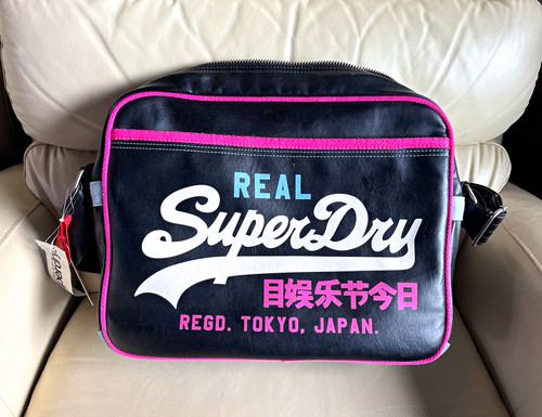 Superdry black label - black,