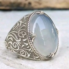 Size 11 Mens Silver Alloy