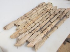 Vintage Wooden Turned Columns Old Legs Spindles Balusters Wood Antique 2 Types