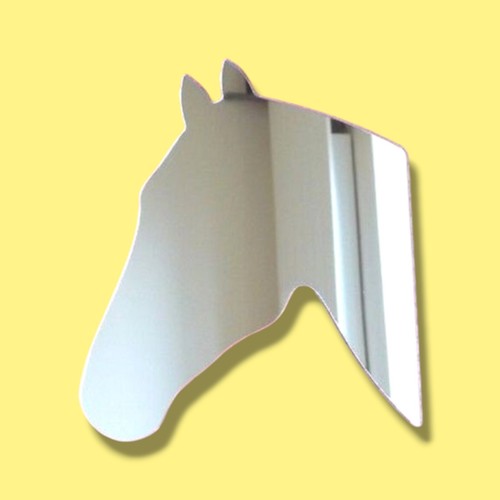 Horse shaped acrylic mirrors - horse's,